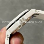 APS Factory Audemars Piguet Royal Oak Offshore Diver 15707CB.OO.A010CA.01 42mm White Ceramics Rubber Strap Silver Dial