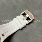 APS Factory Audemars Piguet Royal Oak Offshore Diver 15707CB.OO.A010CA.01 42mm White Ceramics Rubber Strap Silver Dial