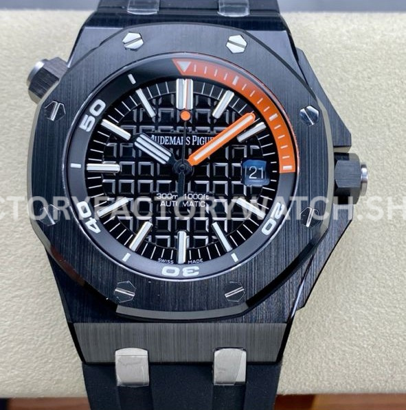 APS Factory Audemars Piguet Royal Oak Offshore Diver 15707CE.O ( (6) APS 15707 black ceramic diver