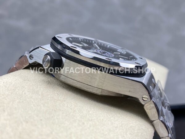 APS Factory Audemars Piguet Royal Oak Offshore Diver 15710 42mm Full Steel Black Dial