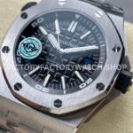 APS Factory Audemars Piguet Royal Oak Offshore Diver 15710 42mm Full Steel Black Dial