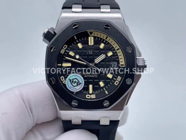 APS Factory Audemars Piguet Royal Oak Offshore Diver 15720CN.OO.A0 ( (7) APS 15720CN black dial offshore diver