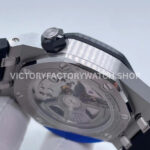 APS Factory Audemars Piguet Royal Oak Offshore Diver 15720CN.OO.A0 ( (8) APS Factory Audemars Piguet Royal Oak Offshore Diver 15720CN.OO.A002CA.01 42mm White Gold Rubber Strap Black Dial