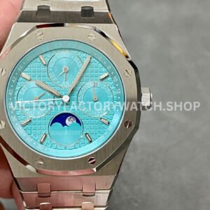 APS Factory Audemars Piguet Royal Oak Perpetual Calendar 26613ST.OO.1220ST.01 41mm Full Steel SKY Blue Dial