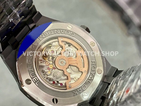 APS Factory Audemars Piguet Royal Oak Perpetual Calendar Selfeinding 41mm 26579CB.OO.1225CB.01 Full Black Ceramic Black Dial