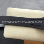 APS Factory Audemars Piguet Royal Oak Selfwinding 15400 41mm Steel Rubber Strap Black Dial