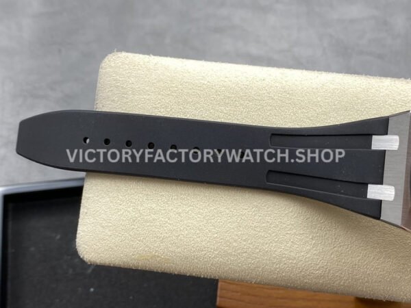 APS Factory Audemars Piguet Royal Oak Selfwinding 15400 41mm Steel Rubber Strap Black Dial