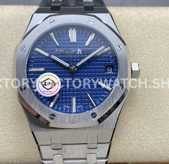 APS Factory Audemars Piguet Royal Oak Selfwinding 15510ST.OO.1320ST.01 41mm Full Stee (6) APS Royal Oak 15510ST green dial