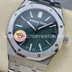 APS Factory Audemars Piguet Royal Oak Selfwinding 15510ST.OO.1320ST.09 41mm Full Steel Green Dial