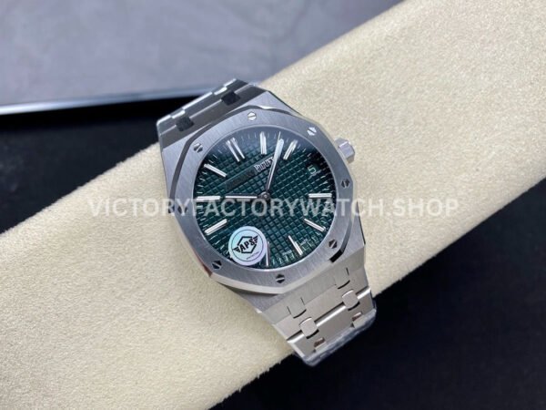 APS Factory Audemars Piguet Royal Oak Selfwinding 15510ST.OO.1320ST.09 41mm Full Steel Green Dial