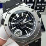 APS Factory Audemars Piguet Royal Oak Selfwinding 15703ST.OO.A002CA.01 42mm Rubber St ( (4) APS Factory Audemars Piguet Royal Oak Offshore Diver 15703ST.OO.A002CA.01 42mm Rubber Strap Black Dial