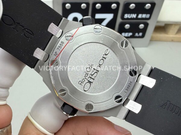 APS Factory Audemars Piguet Royal Oak Selfwinding 15703ST.OO.A002CA.01 42mm Rubber St ( (7) APS Factory Audemars Piguet Royal Oak Offshore Diver 15703ST.OO.A002CA.01 42mm Rubber Strap Black Dial