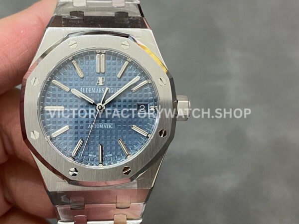 APS Factory AP Royal Oak 15450ST blue dial 37mm steel