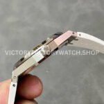 APS Factory Audemars Piguet Royal Oak Selfwinding 41mm 15400ST.OO.1220ST.04 Rubbe (6) APS Factory Audemars Piguet Royal Oak Selfwinding 41mm 15400ST.OO.1220ST.04 Rubber Strap Silver Dial