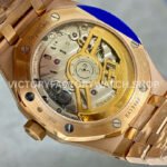 APS Factory Audemars Piguet Royal Oak Selfwinding 41mm 15510OR.OO.1320OR.03 Full (4) APS Factory Audemars Piguet Royal Oak Selfwinding 15510OR.OO.1320OR.03 41mm Full Rose Gold Blue Dial