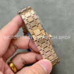 APS Factory Audemars Piguet Royal Oak Selfwinding 41mm 15510OR.OO.1320OR.03 Full (7) APS Factory Audemars Piguet Royal Oak Selfwinding 15510OR.OO.1320OR.03 41mm Full Rose Gold Blue Dial