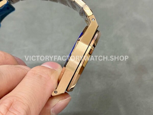 APS Factory Audemars Piguet Royal Oak Selfwinding 41mm 15510OR.OO.1320OR.03 Full Ro (1) APS Factory Audemars Piguet Royal Oak Selfwinding 15510OR.OO.1320OR.03 41mm Full Rose Gold Blue Dial
