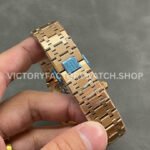 APS Factory Audemars Piguet Royal Oak Selfwinding 15510OR.OO.1320OR.04 41mm Full Rose Gold Black Dial