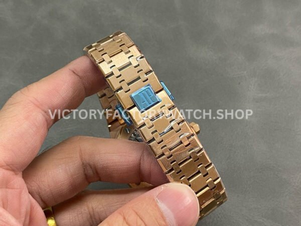 APS Factory Audemars Piguet Royal Oak Selfwinding 15510OR.OO.1320OR.04 41mm Full Rose Gold Black Dial