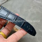 PS Factory Audemars Piguet Royal Oak Selfwinding 15510OR.OO.D315CR.02 41mm Rose Gold Leather Blue Dial