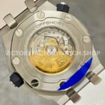 APS Factory Audemars Piguet Royal Oak Offshore Diver 15710ST.OO.A002CA.02 42mm Rubber Strap White Dial