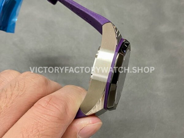 APS Factory Audemars Piguet Royal Oak Tourbillon Concept 26620I ( (7) APS Factory Audemars Piguet Royal Oak Tourbillon Concept 26620IO.OO.D077CA.01 44mm Titanium Rubber Strap Skeletonized Dial