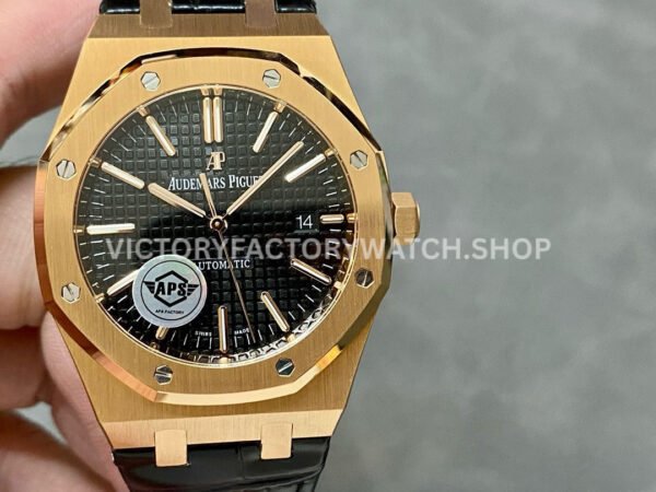 APS Factory Counterweight Audemars Piguet Royal Oak Selfwin ( (3) APS 15400 black dial
