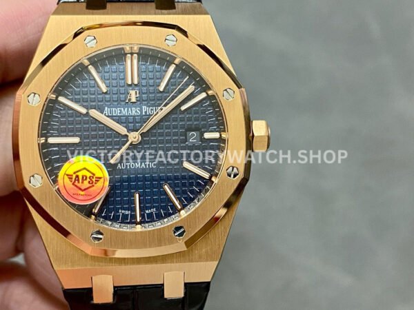 APS Factory Counterweight Audemars Piguet Royal Oak Selfwinding 41mm 1540 ( (6) APS 15400 blue dial