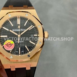 APS Factory Counterweight Audemars Piguet Royal Oak Selfwinding 41mm 15400 ( (3) APS 15400 rubber strap