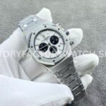 APS Factory Audemars Piguet Royal Oak Chronograph 26331ST.OO.1220ST.03 41mm Full Steel White Dial