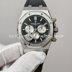 APS 26331ST black dial rubber strap