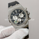 APS Factory Audemars Piguet Royal Oak Chronograph 26331ST.OO.1220ST.02 41mm Rubber Strap Black Dial