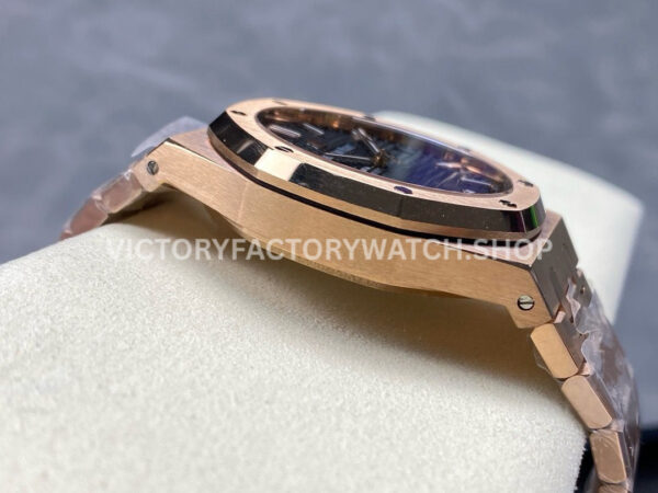 APW Factory Audemars Piguet Royal Oak 15500OR.OO.1220OR.01 41mm Full Rose Gold Black Dial