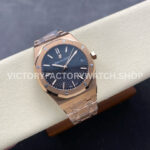 APW Factory Audemars Piguet Royal Oak 15500OR.OO.1220OR.01 41mm Full Rose Gold Black Dial