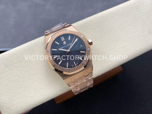APW Factory Audemars Piguet Royal Oak 15500OR.OO.1220OR.01 41mm Full Rose Gold Black Dial