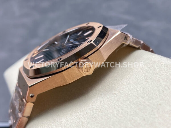 APW Factory Audemars Piguet Royal Oak 15500OR.OO.1220OR.01 41mm Full Rose Gold Black Dial