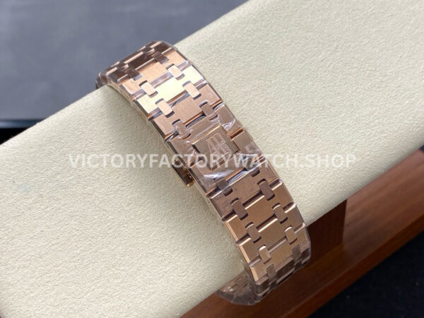 APW Factory Audemars Piguet Royal Oak 15500OR.OO.1220OR.01 41mm Full Rose Gold Black Dial