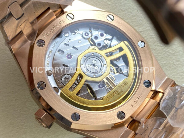 APW Factory Audemars Piguet Royal Oak 15500OR.OO.1220OR.01 41mm Full Rose Gold Black Dial