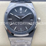 APW Factory Audemars Piguet Royal Oak 15500STOO1220ST02 41mm Full Steel Grey Dial (1) APW 15500ST grey dial steel Royal Oak 41mm