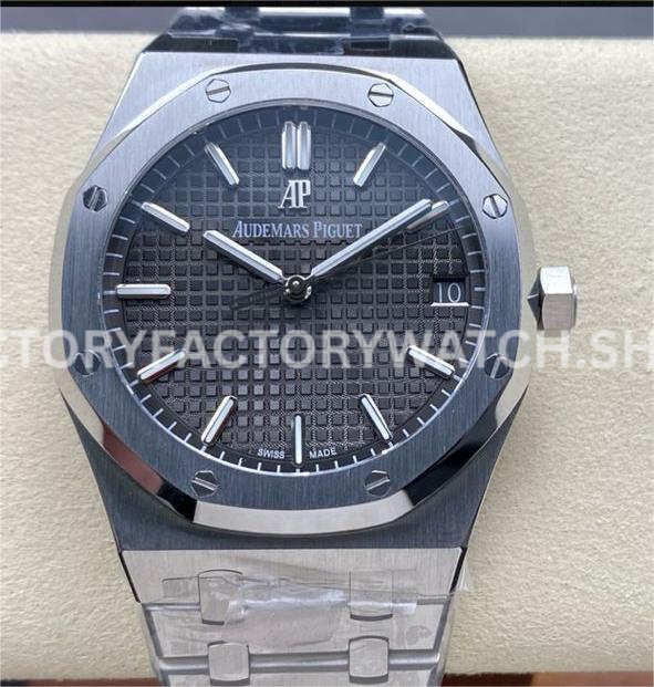 APW Factory Audemars Piguet Royal Oak 15500STOO1220ST02 41mm Full Steel Grey Dial (1) APW 15500ST grey dial steel Royal Oak 41mm