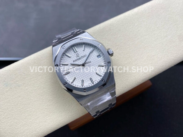 APW Factory Audemars Piguet Royal Oak 15500STOO1220ST04 41mm Full Steel White Dial (10) APW Factory Audemars Piguet Royal Oak 15500.ST.OO.1220ST.04 41mm Full Steel White Dial