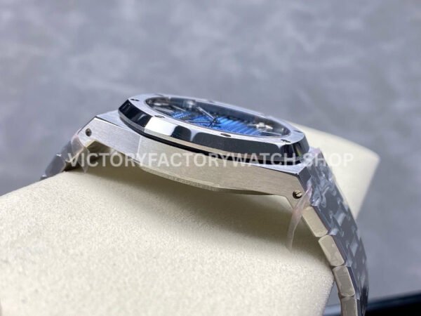 APW Factory Audemars Piguet Royal Oak 15510BC.OO.1320BC.02 41mm Full Steel Light Blue Dial