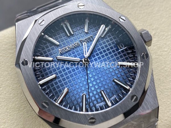 APW Factory Audemars Piguet Royal Oak 15510BC.OO.1320BC.02 41mm Full Steel Light Blue Dial