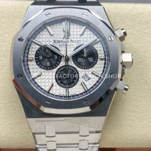 APW 26331ST silver dial steel Royal Oak Chronograph 41mm