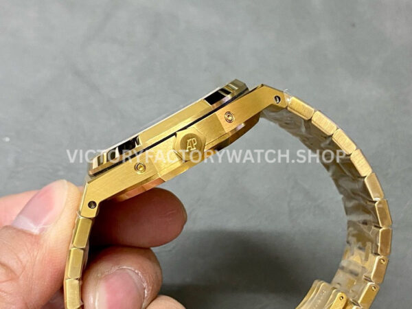 BBR Factory Audemars Piguet Royal Oak Perpetual Calendar 26574BA.OO.1220BA.01 41mm Full Gold Steel Blue Dial