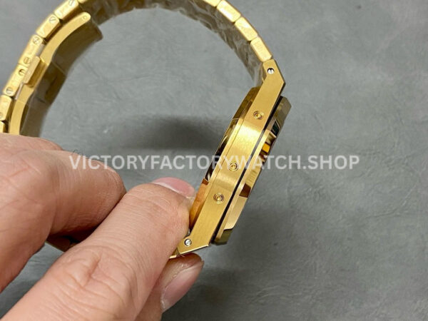 BBR Factory Audemars Piguet Royal Oak Perpetual Calendar 26574BA.OO.1220BA.01 41mm Full Gold Steel Blue Dial