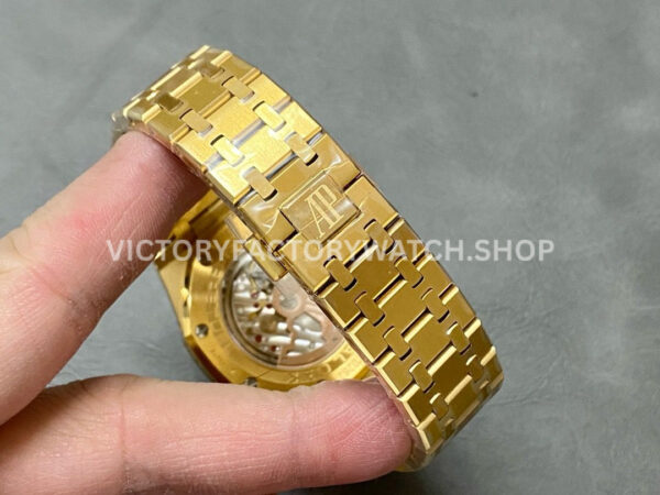 BBR Factory Audemars Piguet Royal Oak Perpetual Calendar 26574BA.OO.1220BA.01 41mm Full Gold Steel Blue Dial