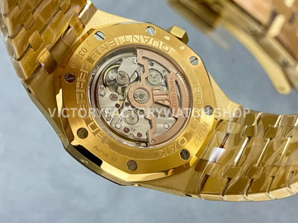 BBR Factory Audemars Piguet Royal Oak Perpetual Calendar 26574BA.OO.1220BA.01 41mm Full Gold Steel Blue Dial