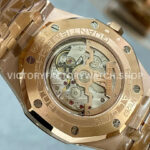 BBR Factory Audemars Piguet Royal Oak Perpetual Calendar 26574OR.OO.1220OR.02 ( BBR Factory Audemars Piguet Royal Oak Perpetual Calendar 26574OR.OO.1220OR.02 41mm Full Rose Gold Steel Blue Dial