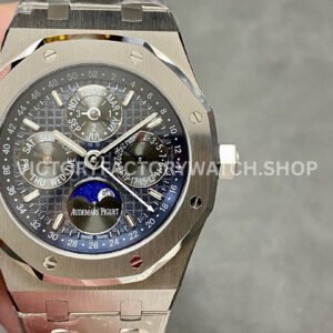 BBR 26574ST blue dial perpetual calendar Royal Oak